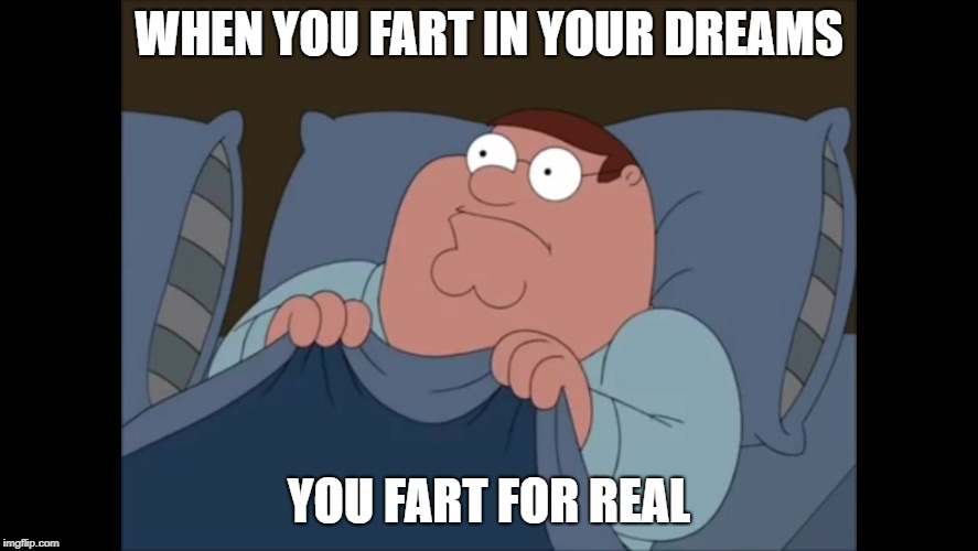 When u poop in ur dreams  | WHEN YOU FART IN YOUR DREAMS; YOU FART FOR REAL | image tagged in when u poop in ur dreams | made w/ Imgflip meme maker