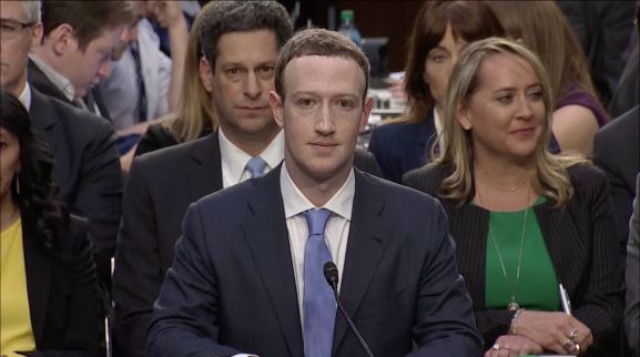 High Quality Zuckerberg testimony Blank Meme Template