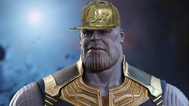 High Quality Scumbag Thanos Blank Meme Template