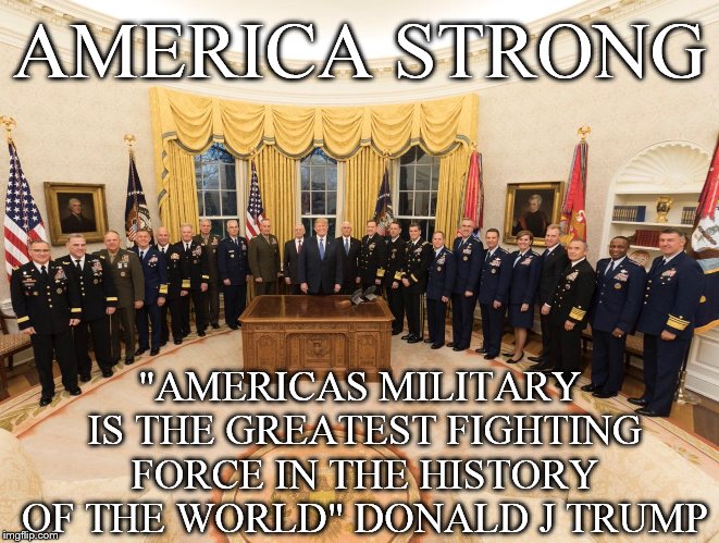 President Donald J. Trump had Dinner with the Joint Staff Military Leaders the other Night. I combined the Photo and the Tweet for all to Have & Commemorate. Its EPIC ~ Please Share
