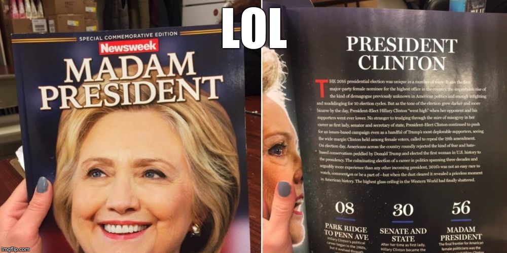 Just a reminder. Now we laugh. | LOL | image tagged in hillary clinton,hillary clinton 2016,failure,better luck next time,hilldawg | made w/ Imgflip meme maker