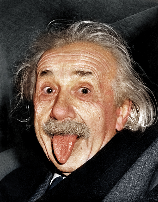 Einstein - Not So Serious  Blank Meme Template