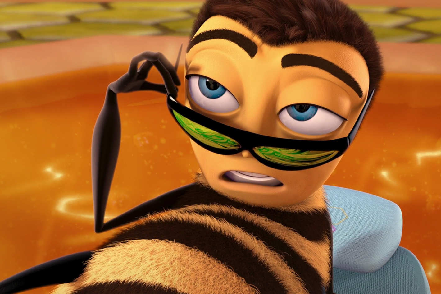 High Quality bee movie Blank Meme Template