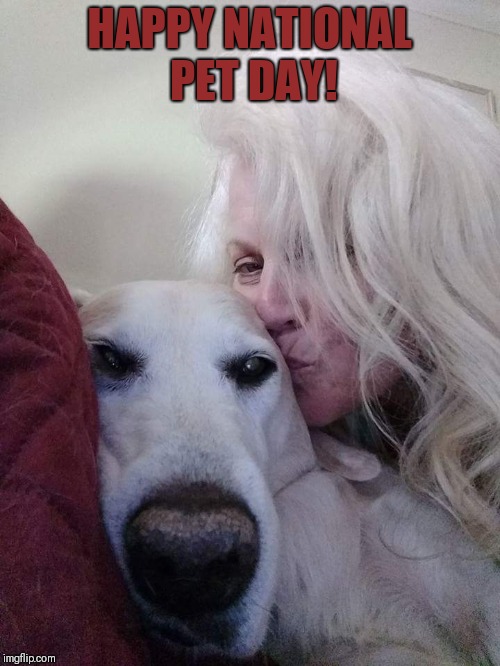Happy National Pet Day | HAPPY NATIONAL PET DAY! | image tagged in cute | made w/ Imgflip meme maker