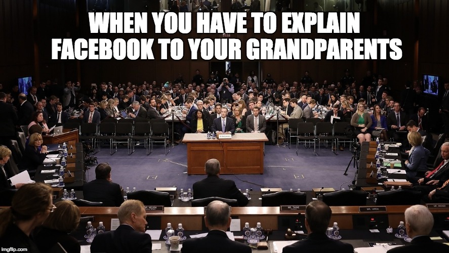 When You Have To Explain Facebook To Your Grandparents | WHEN YOU HAVE TO EXPLAIN FACEBOOK TO YOUR GRANDPARENTS | image tagged in fakebook,unlucky mark,facebook scandal | made w/ Imgflip meme maker