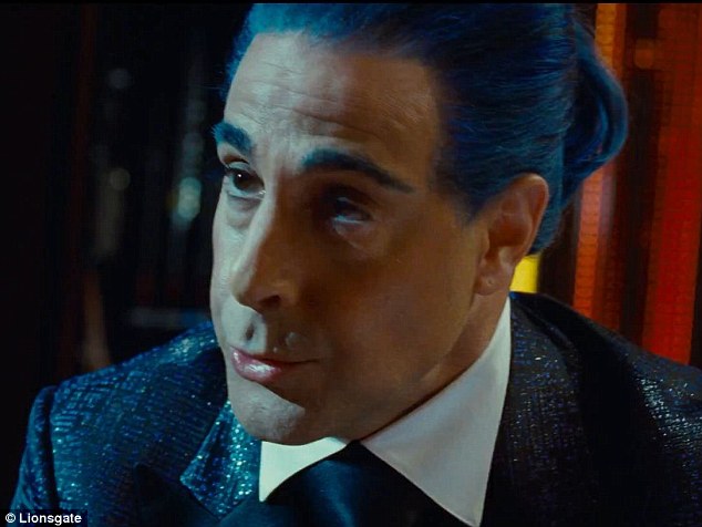 Hunger Games - Caesar Flickerman/S Tucci) "What are you saying h Blank Meme Template