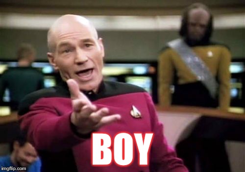 Picard Wtf | BOY | image tagged in memes,picard wtf | made w/ Imgflip meme maker