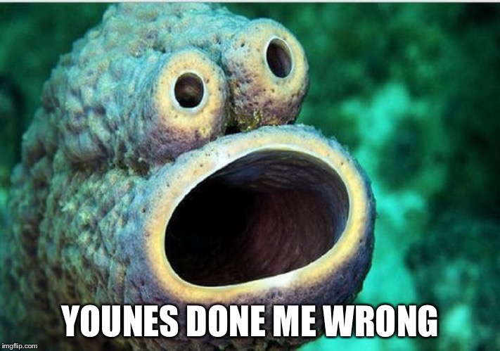 YOUNES DONE ME WRONG | image tagged in younes | made w/ Imgflip meme maker