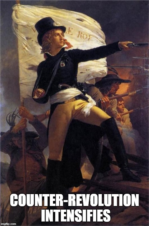 COUNTER-REVOLUTION INTENSIFIES | made w/ Imgflip meme maker