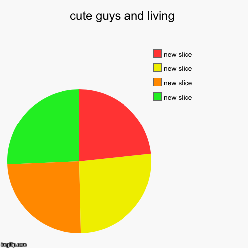 guys can live here
 | cute guys and living | | image tagged in funny,pie charts | made w/ Imgflip chart maker