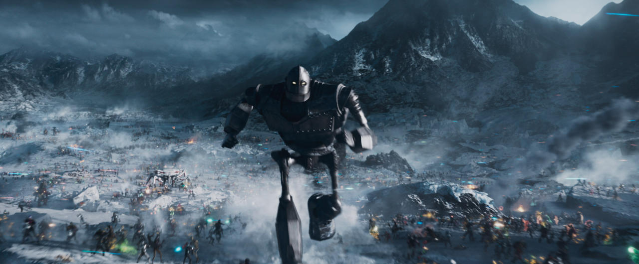 Ready player one iron giant Blank Meme Template