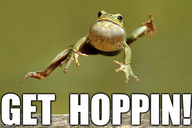 GET  HOPPIN! | made w/ Imgflip meme maker