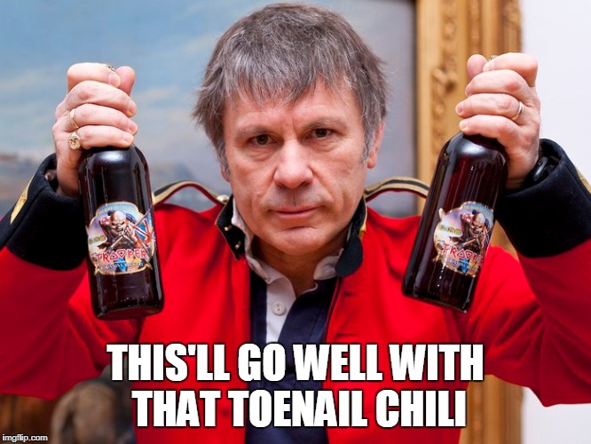 THIS'LL GO WELL WITH THAT TOENAIL CHILI | made w/ Imgflip meme maker