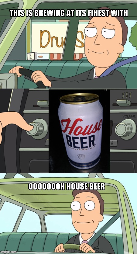 image tagged in rick and morty,beer,jerry | made w/ Imgflip meme maker