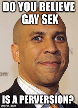 
 | image tagged in politics,cory booker | made w/ Imgflip meme maker