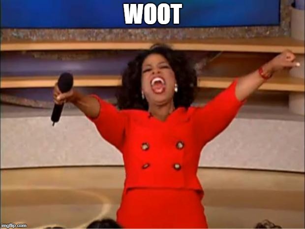 Oprah You Get A Meme | WOOT | image tagged in memes,oprah you get a | made w/ Imgflip meme maker