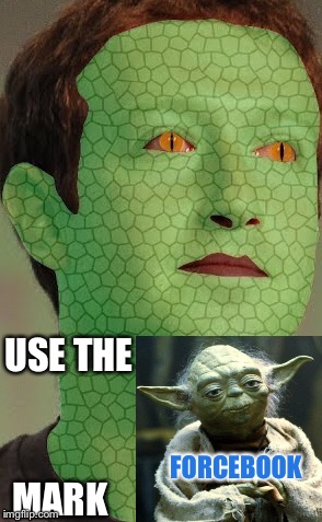 He might need help from...aliens. | USE THE; FORCEBOOK; MARK | image tagged in facebook,mark zuckerberg,star wars yoda,memes,funny | made w/ Imgflip meme maker