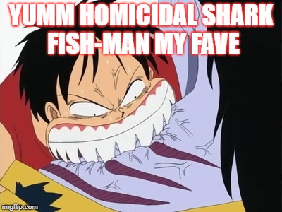 Cartoon Bite | YUMM HOMICIDAL SHARK FISH-MAN MY FAVE | image tagged in cartoon bite | made w/ Imgflip meme maker