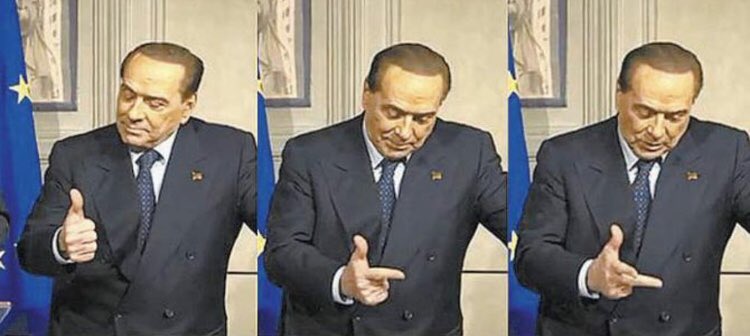 Berlusconi 1 2 3 Blank Meme Template