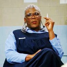 High Quality Madea Smoking Blank Meme Template