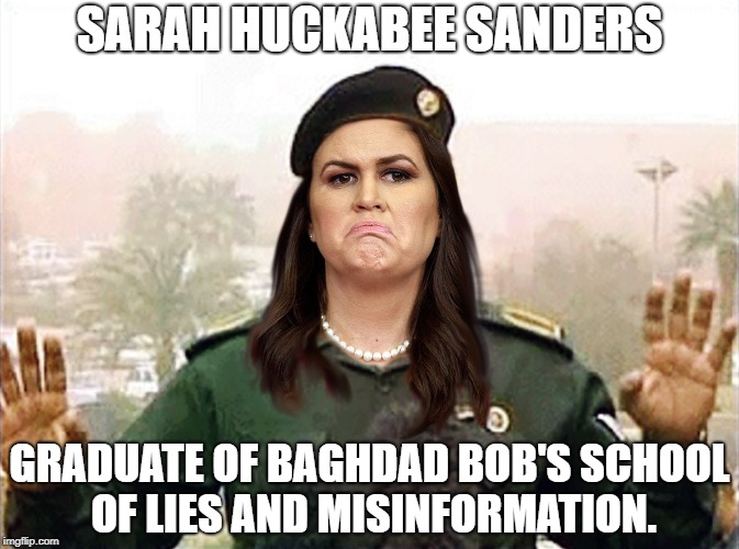 Poeticguy. sarah huckabee sanders. 