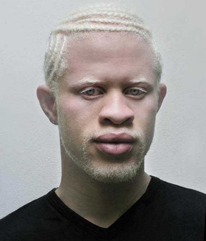 High Quality Albino Black guy Blank Meme Template