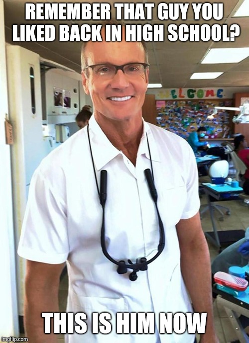 Lame White Poacher - Walter Palmer, DDM | REMEMBER THAT GUY YOU LIKED BACK IN HIGH SCHOOL? THIS IS HIM NOW | image tagged in lame white poacher - walter palmer ddm | made w/ Imgflip meme maker