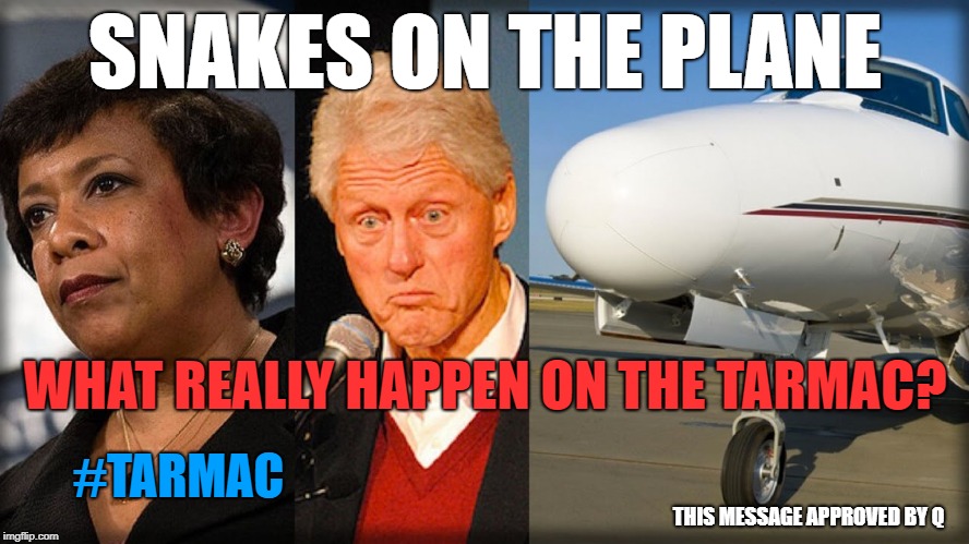 SNAKES ON THE PLANE; WHAT REALLY HAPPEN ON THE TARMAC? #TARMAC; THIS MESSAGE APPROVED BY Q | made w/ Imgflip meme maker