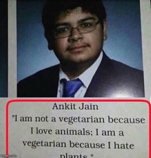 Thug life | image tagged in dank memes,thug life,vegetarian,vegan,plants | made w/ Imgflip meme maker