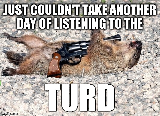 justin the turd | JUST COULDN'T TAKE ANOTHER DAY OF LISTENING TO THE; TURD | image tagged in justin trudeau,funny memes,funny meme | made w/ Imgflip meme maker