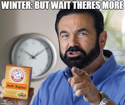 But wait, there's more | WINTER: BUT WAIT THERES MORE | image tagged in but wait there's more | made w/ Imgflip meme maker
