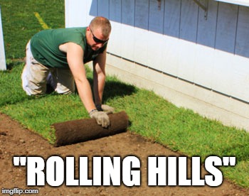 "ROLLING HILLS" | image tagged in dad jokes | made w/ Imgflip meme maker