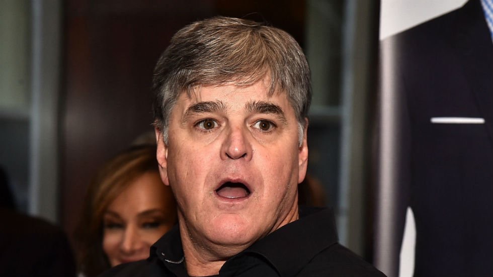 High Quality Sean Hannity wha happened  Blank Meme Template