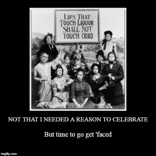 prohibition was repealed - need I say more? | image tagged in funny,demotivationals,alcohol | made w/ Imgflip demotivational maker