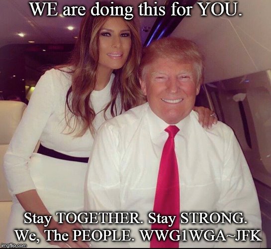 Donald & Melania on AF~1