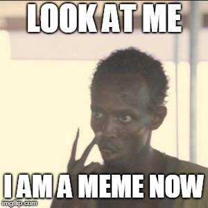 Look At Me | LOOK AT ME; I AM A MEME NOW | image tagged in memes,look at me | made w/ Imgflip meme maker