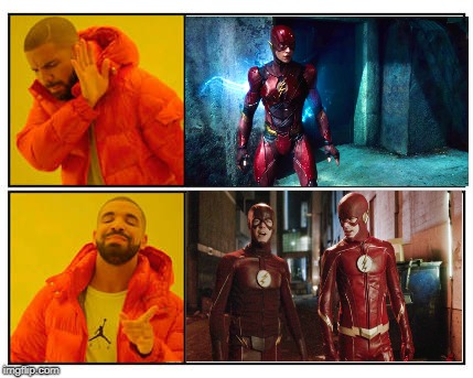 How Most Flash Fans Feel | image tagged in no - yes,the flash,cw,dceu | made w/ Imgflip meme maker