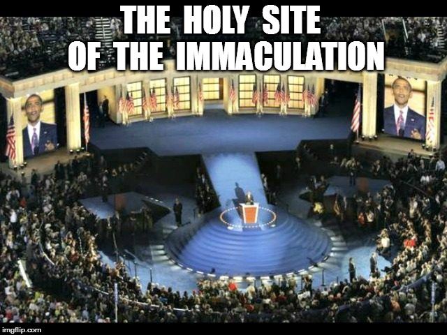 THE  HOLY  SITE  OF  THE  IMMACULATION | made w/ Imgflip meme maker