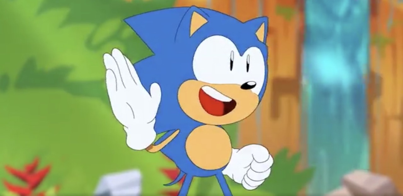 Sonic Mania/Forces High Five Template Blank Meme Template