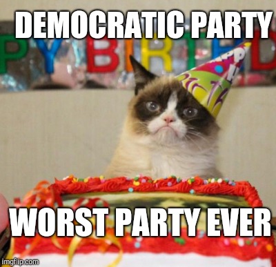 DEMOCRATIC PARTY WORST PARTY EVER | made w/ Imgflip meme maker