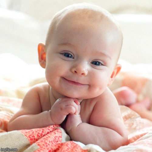 Cute Baby | image tagged in cute baby | made w/ Imgflip meme maker