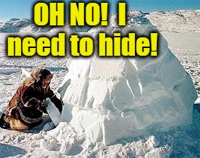 OH NO!  I need to hide! | made w/ Imgflip meme maker