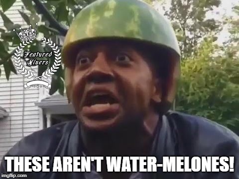 THESE AREN'T WATER-MELONES! | made w/ Imgflip meme maker
