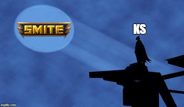 batman signal | KS | image tagged in batman signal | made w/ Imgflip meme maker