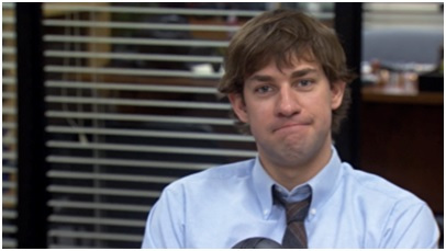 High Quality Jim face Blank Meme Template