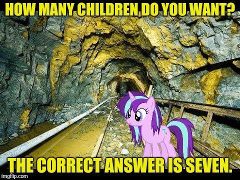 HOW MANY CHILDREN DO YOU WANT? THE CORRECT ANSWER IS SEVEN. | made w/ Imgflip meme maker