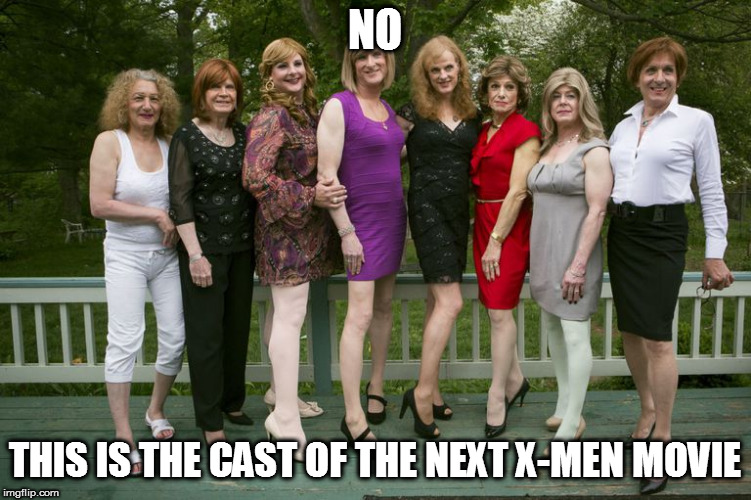 NO THIS IS THE CAST OF THE NEXT X-MEN MOVIE | made w/ Imgflip meme maker