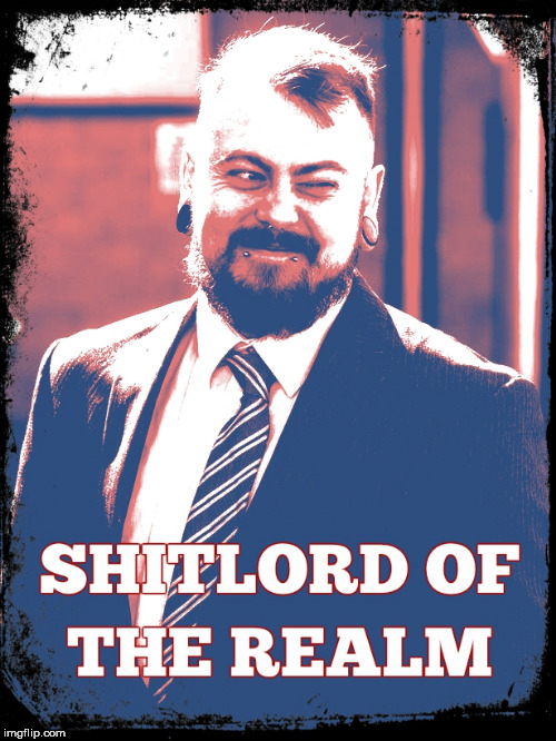 Count Dankula - Shitlord of the Realm | image tagged in dankula | made w/ Imgflip meme maker