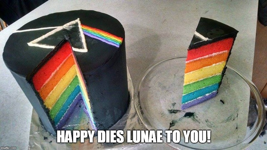 HAPPY DIES LUNAE TO YOU! | made w/ Imgflip meme maker
