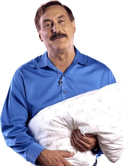 High Quality My pillow guy Blank Meme Template